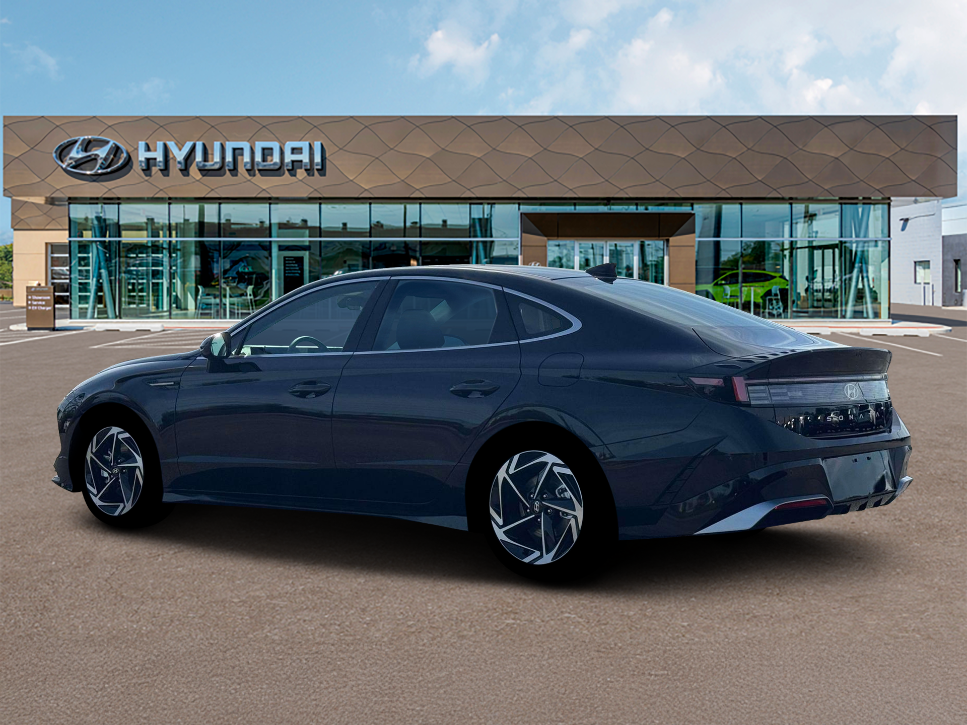 New 2026 Black Hyundai SEL Sport image 4
