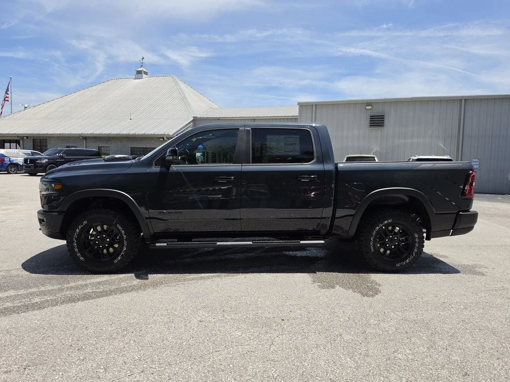 New 2026 Forged Blue Metallic Exterior Paint RAM Rebel image 6