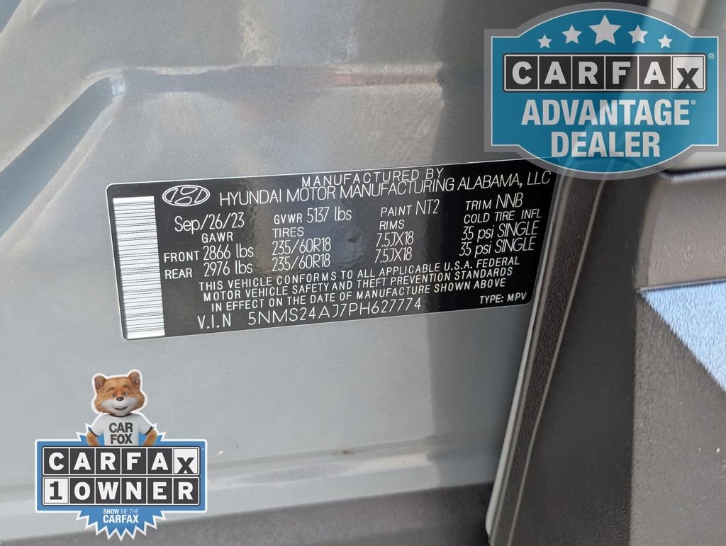 Used 2023 Gray Hyundai SEL image 34