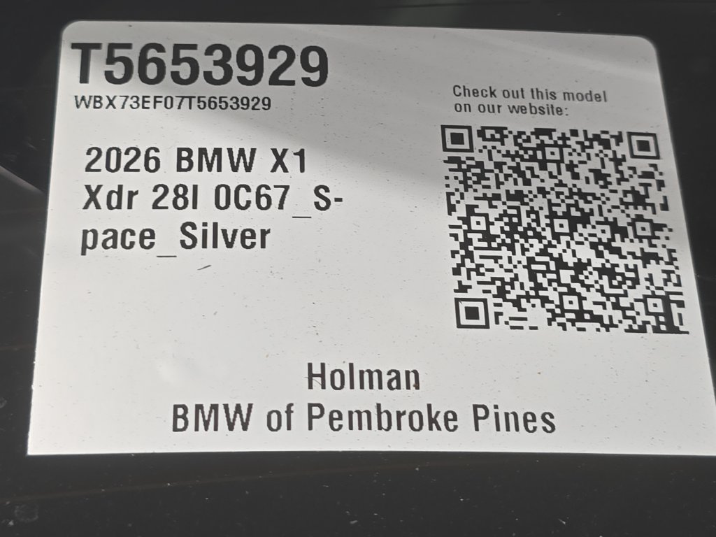 Used 2026 Space Silver Metallic BMW xDrive28i image 27