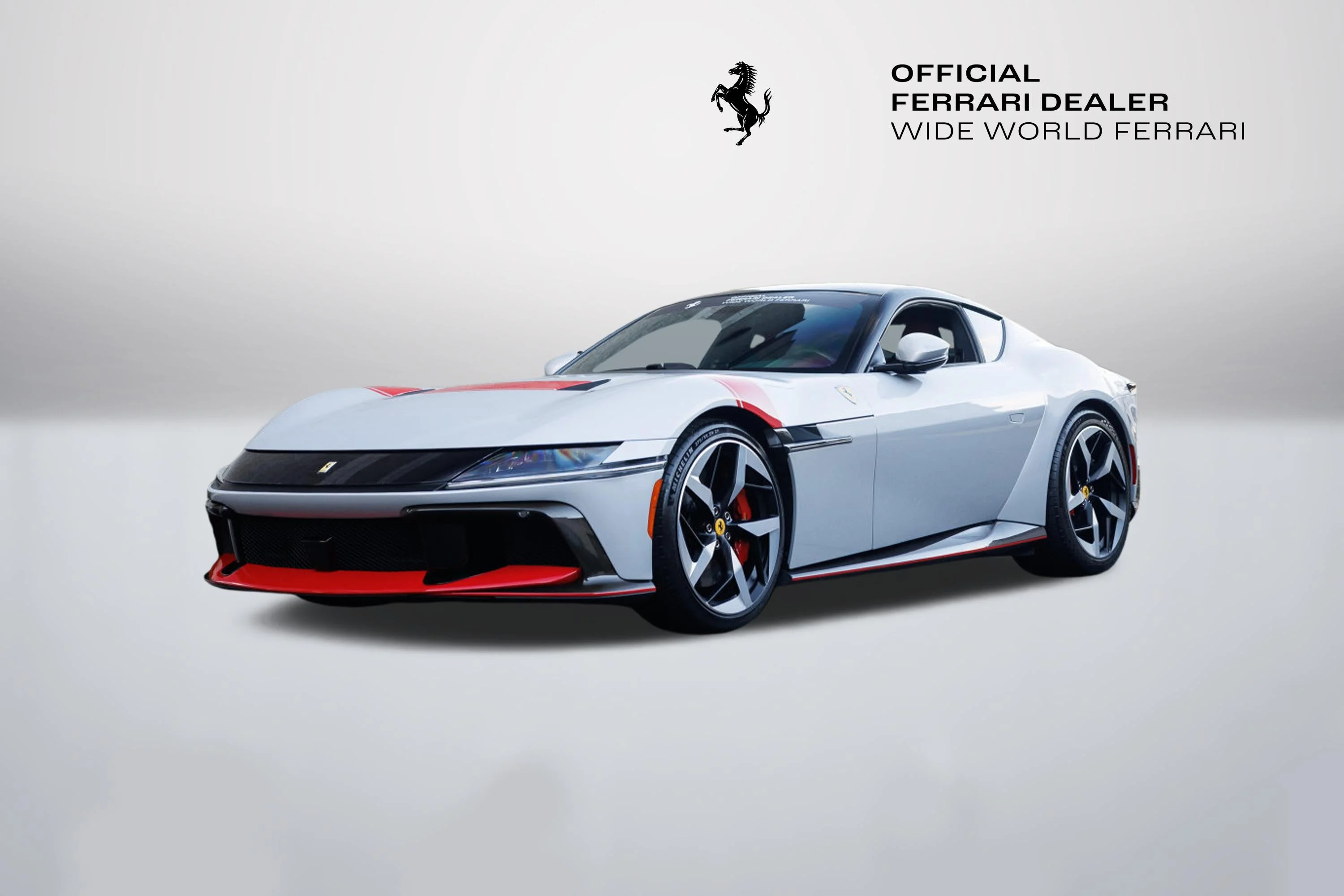 Certified Used 2025 Bianco Artico Ferrari Base image 8