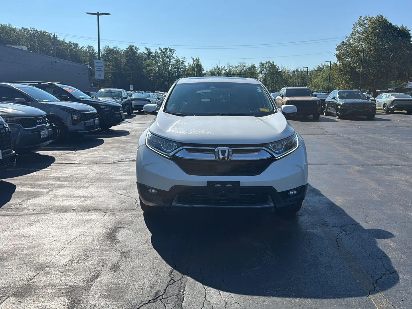 Used 2017 White Diamond Pearl Honda EX-L image 2