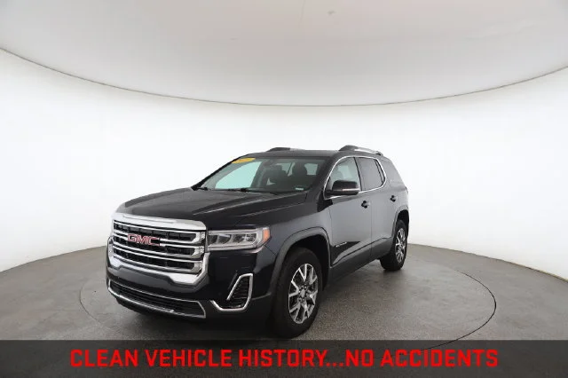 Used 2021 Blue GMC SLE image 2