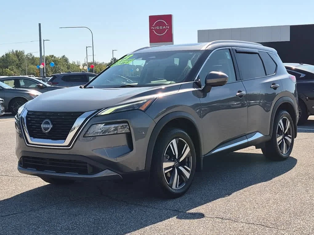 Certified Used 2023 Gun Metallic Nissan SL image 1