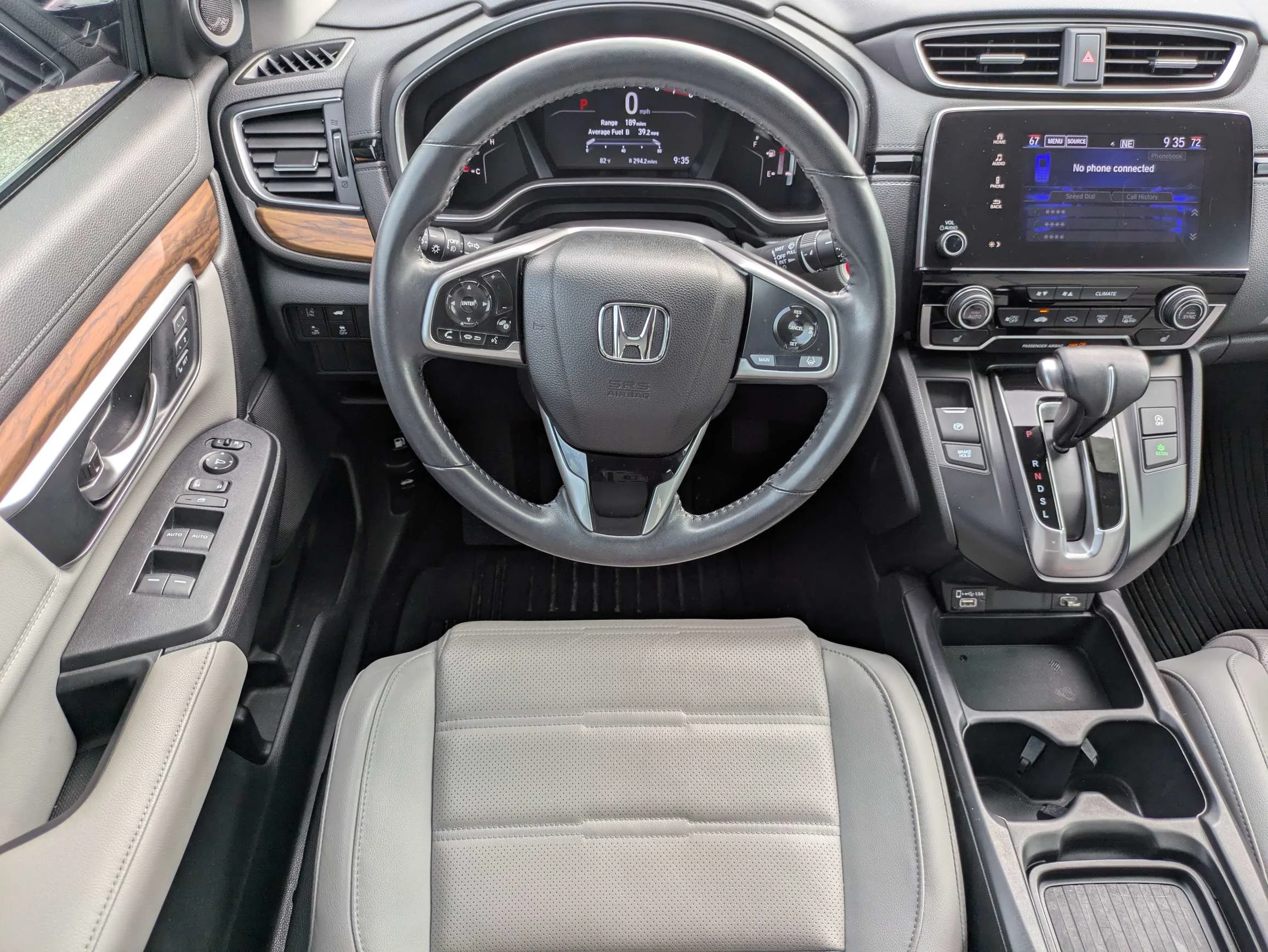 Used 2020 Sonic Gray Pearl Honda EX-L w/Honda Sense Safety System, Leather, & Moonroof image 20