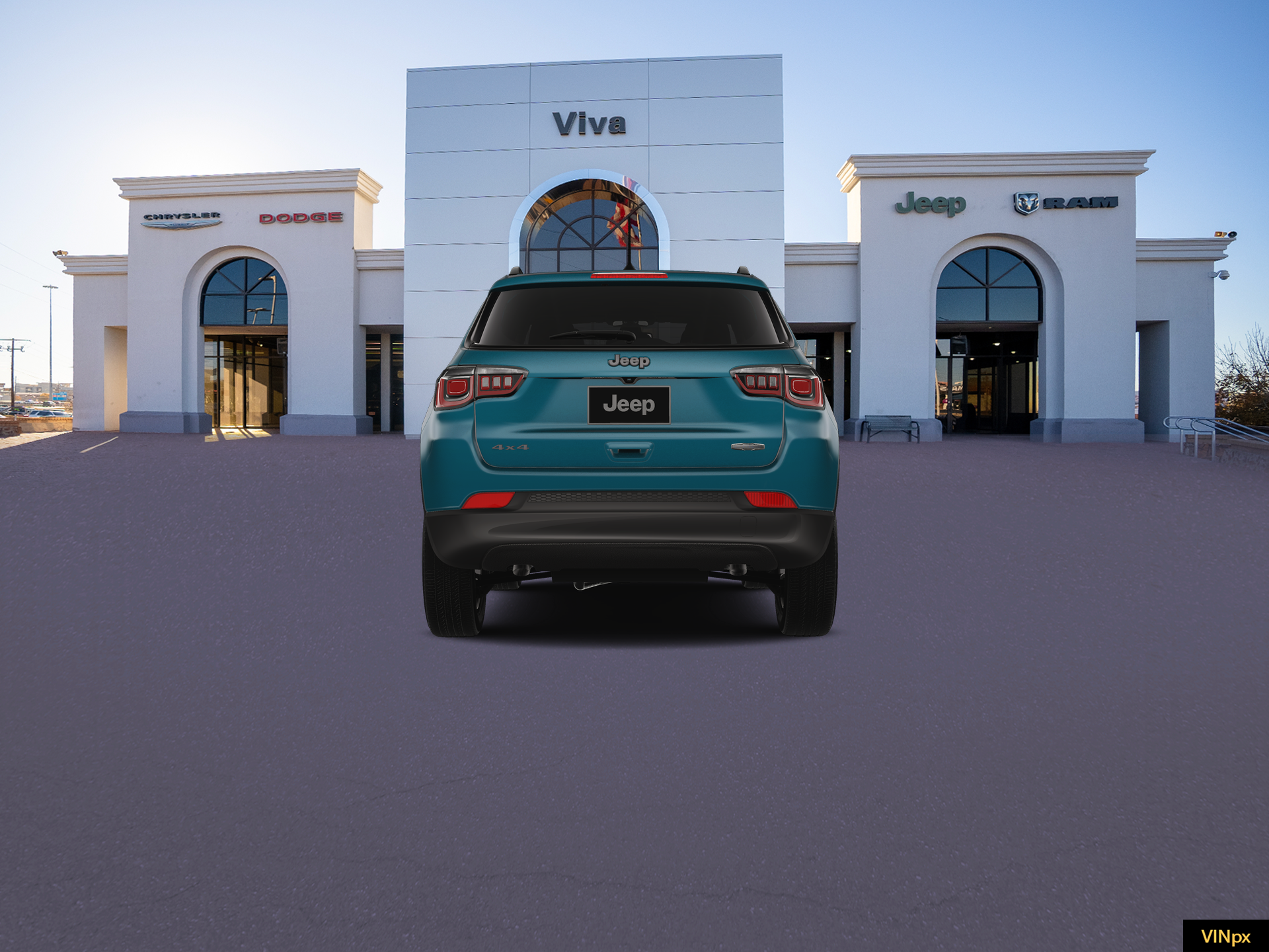 New 2026 Fathom Blue Pearl-Coat Exterior Paint Jeep Latitude image 18