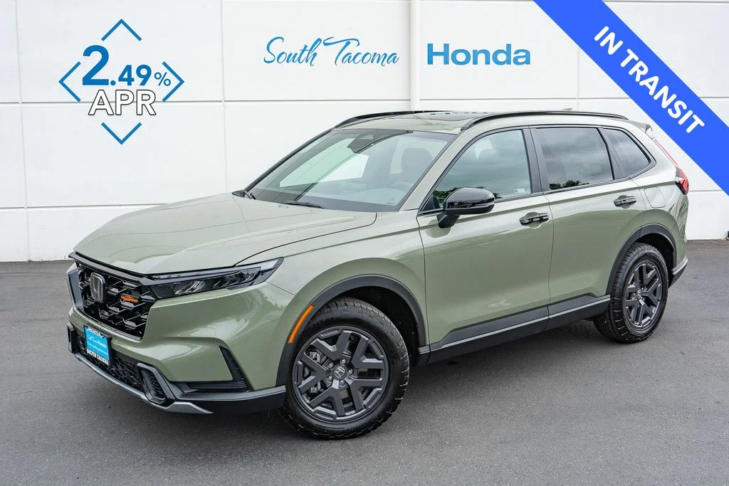 New 2026 Ash Green Metallic Honda TrailSport image 1