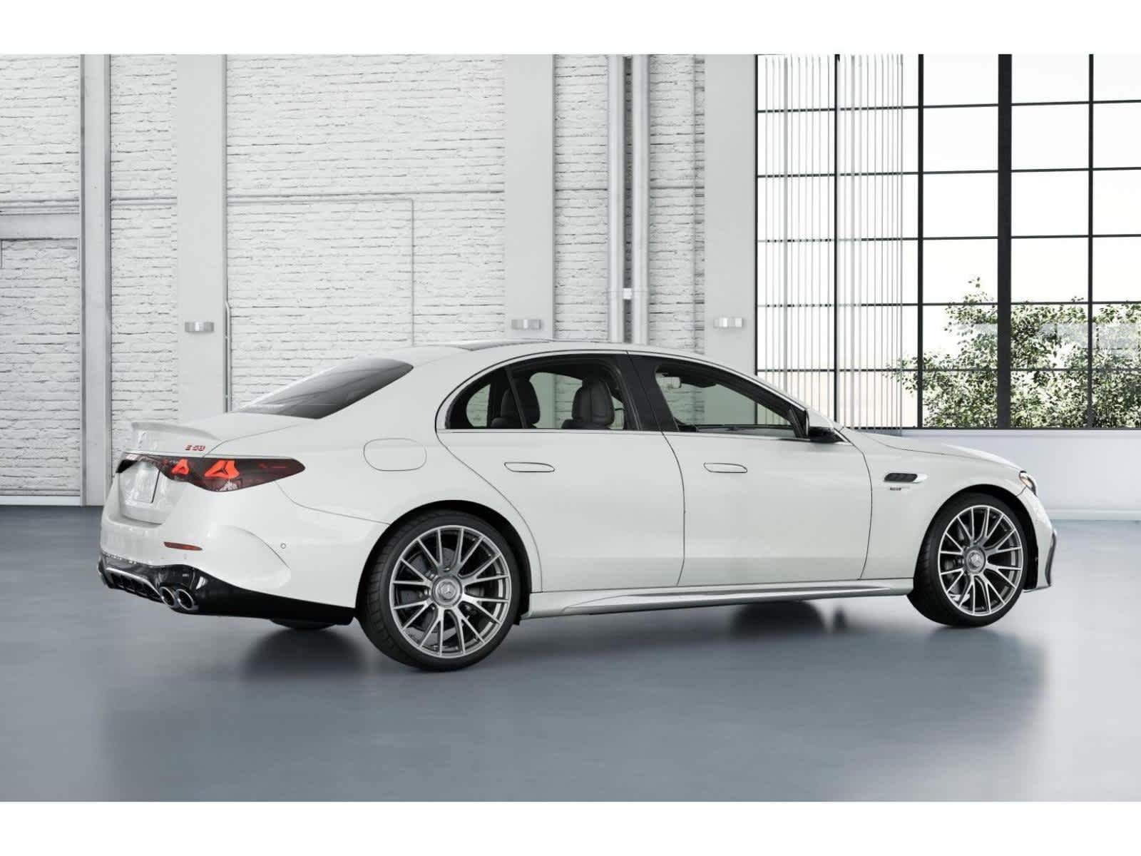 New 2026 MANUFAKTUR Moonlight White Metallic Mercedes-Benz AMG® E 53 E image 18