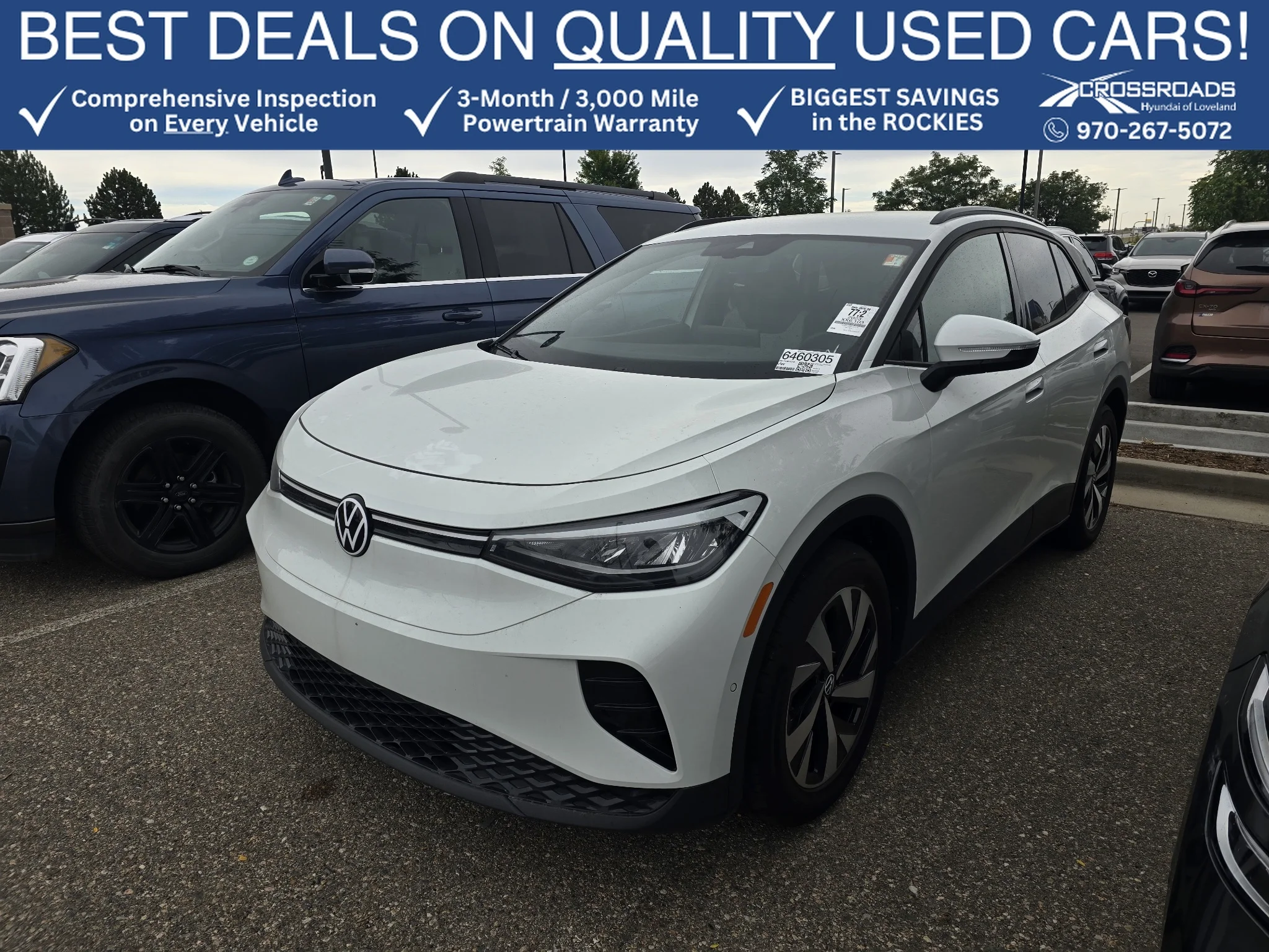 Used 2023 Pure White Volkswagen Standard image 1