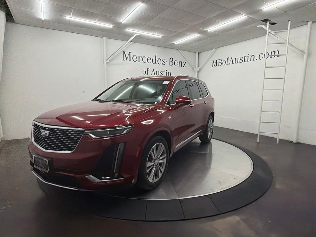 Used 2024 Red Cadillac Premium Luxury image 3