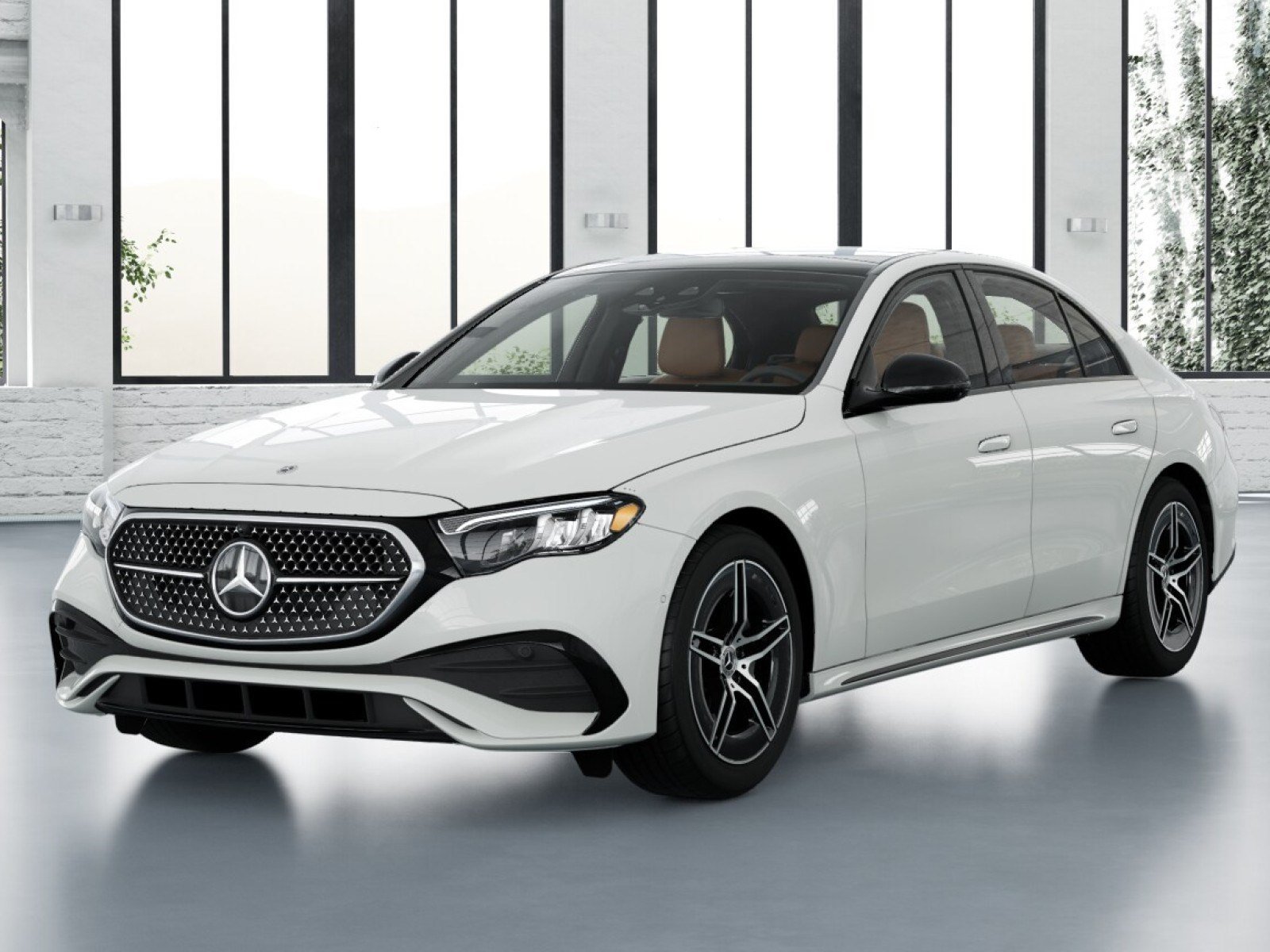 New 2026 Polar White Mercedes-Benz E 350 4D Sedan image 2
