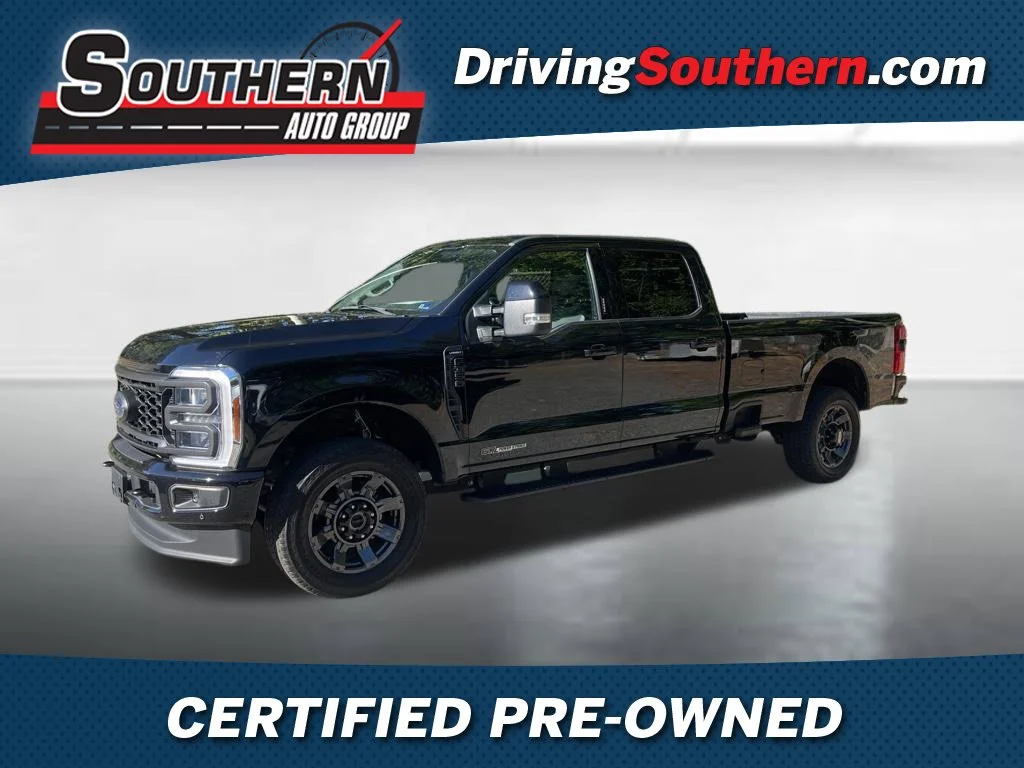 Used 2023 Agate Black Metallic Ford Lariat image 1