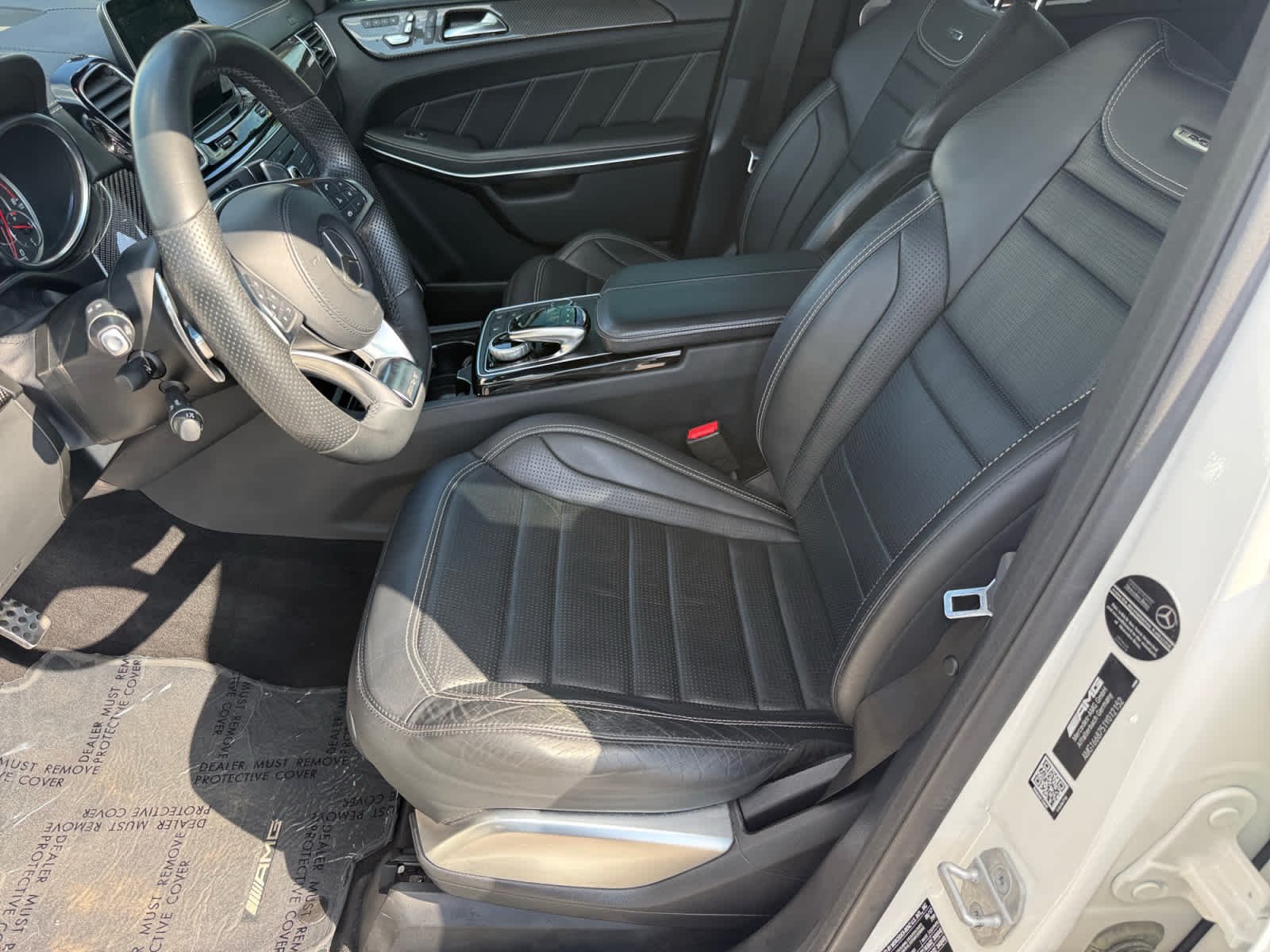 Used 2018 designo Diamond White Metallic Mercedes-Benz AMG® GLS 63 image 9