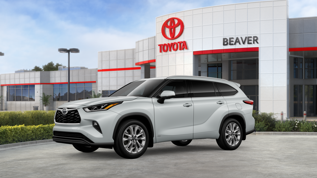 New 2026 Wind Chill Pearl Toyota Hybrid Limited image 2