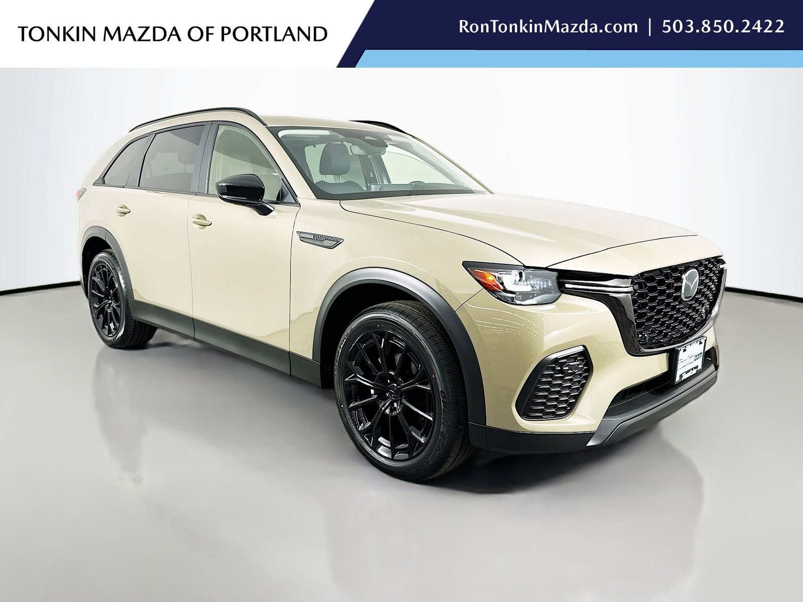 New 2026 Zircon Sand Metallic Mazda 3.3 Turbo Preferred AWD image 1
