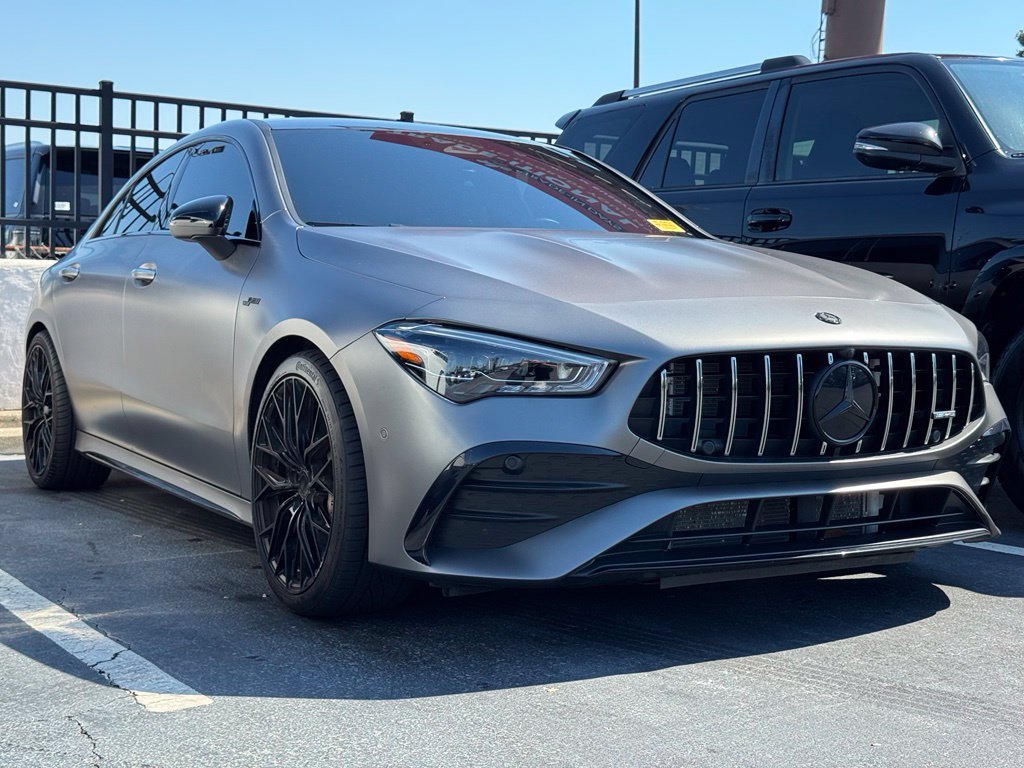 Used 2025 Gray Mercedes-Benz CLA 35 AMG® image 1