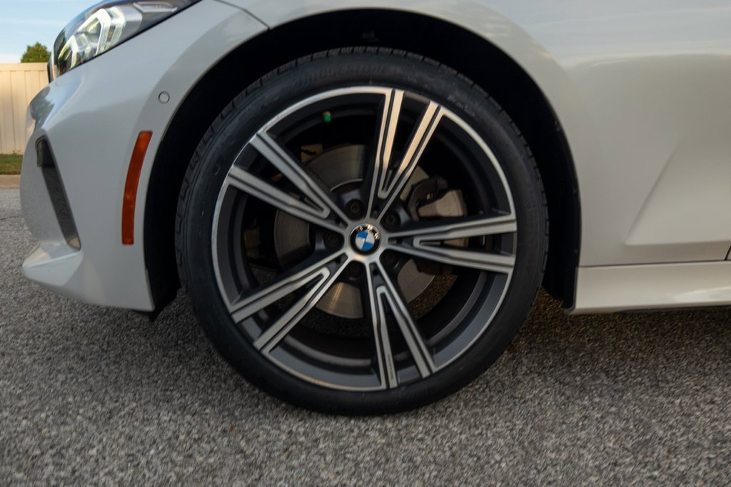Certified Used 2023 Mineral White Metallic BMW 330i xDrive image 3