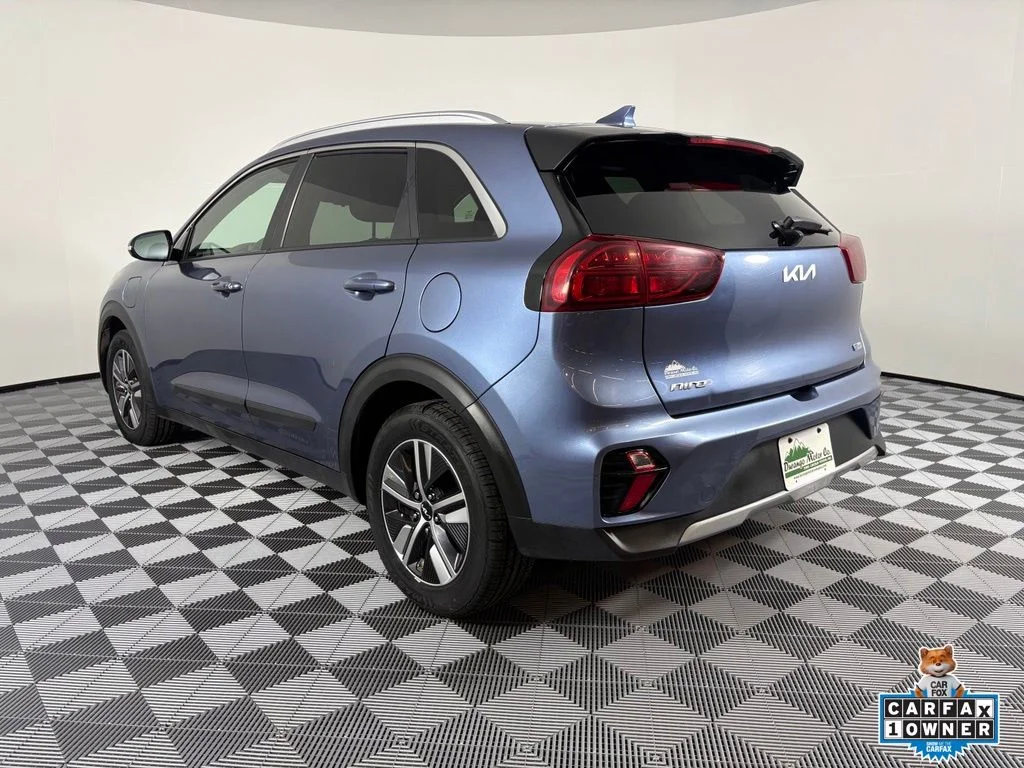 Certified Used 2022 Blue Kia EX image 12