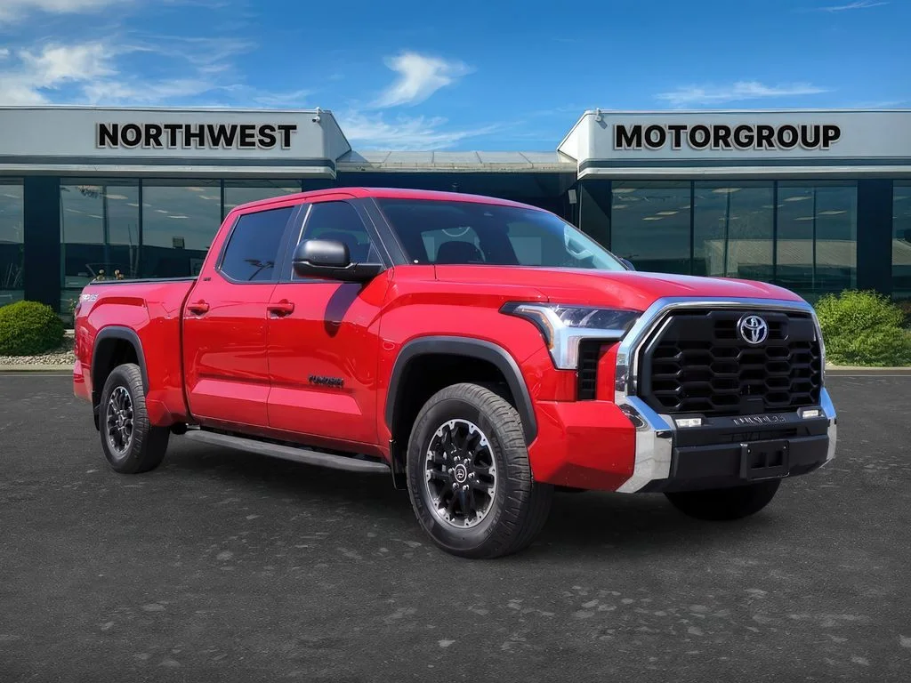 Used 2024 Supersonic Red Toyota SR5  TRD image 1