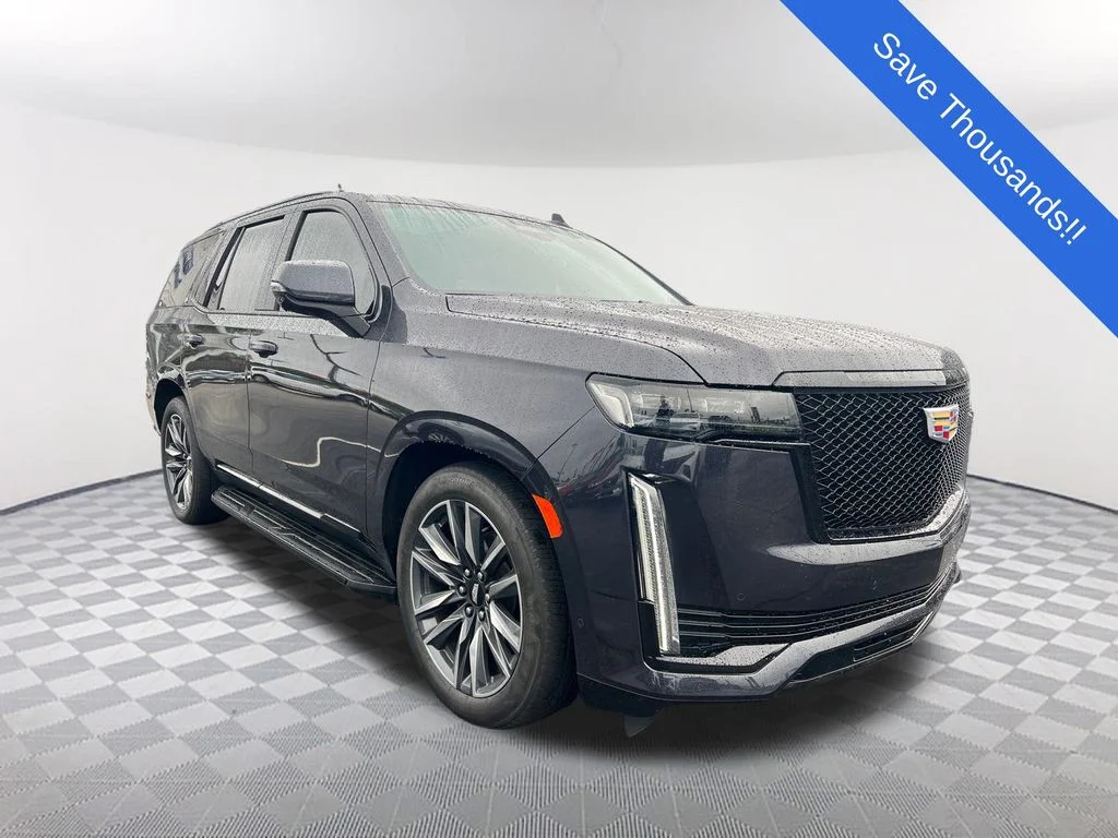 Used 2023 Gray Cadillac Sport image 3