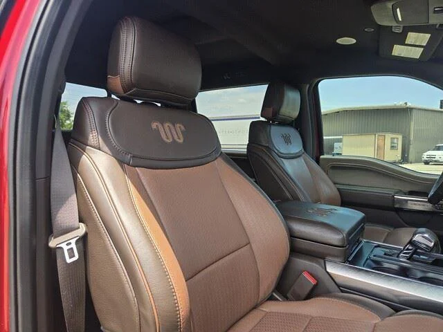 Used 2023 Rapid Red Metallic Tinted Clearcoat Ford King Ranch image 34