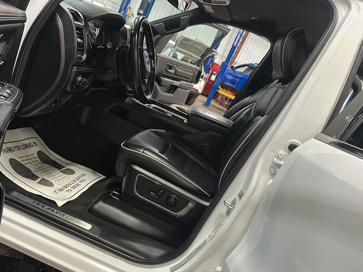 Used 2023 Bright White Clearcoat Ram Limited image 17
