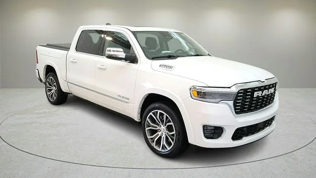 New 2026 Ivory White Tri-Coat Pearl-Coat Exterior Paint RAM Tungsten image 12