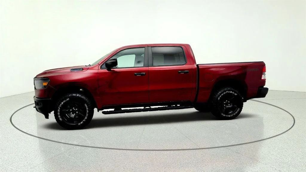 Used 2024 Delmonico Red Pearlcoat Ram Tradesman 4x4 Crew Cab 5