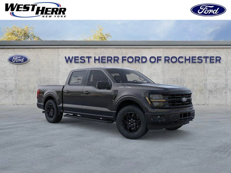 New 2026 Agate Black Metallic Ford XLT image 1
