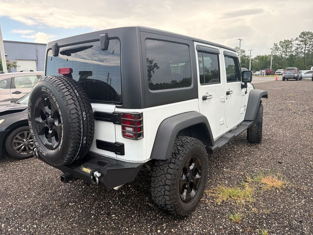 Used 2017 White Jeep Unlimited Sport image 7