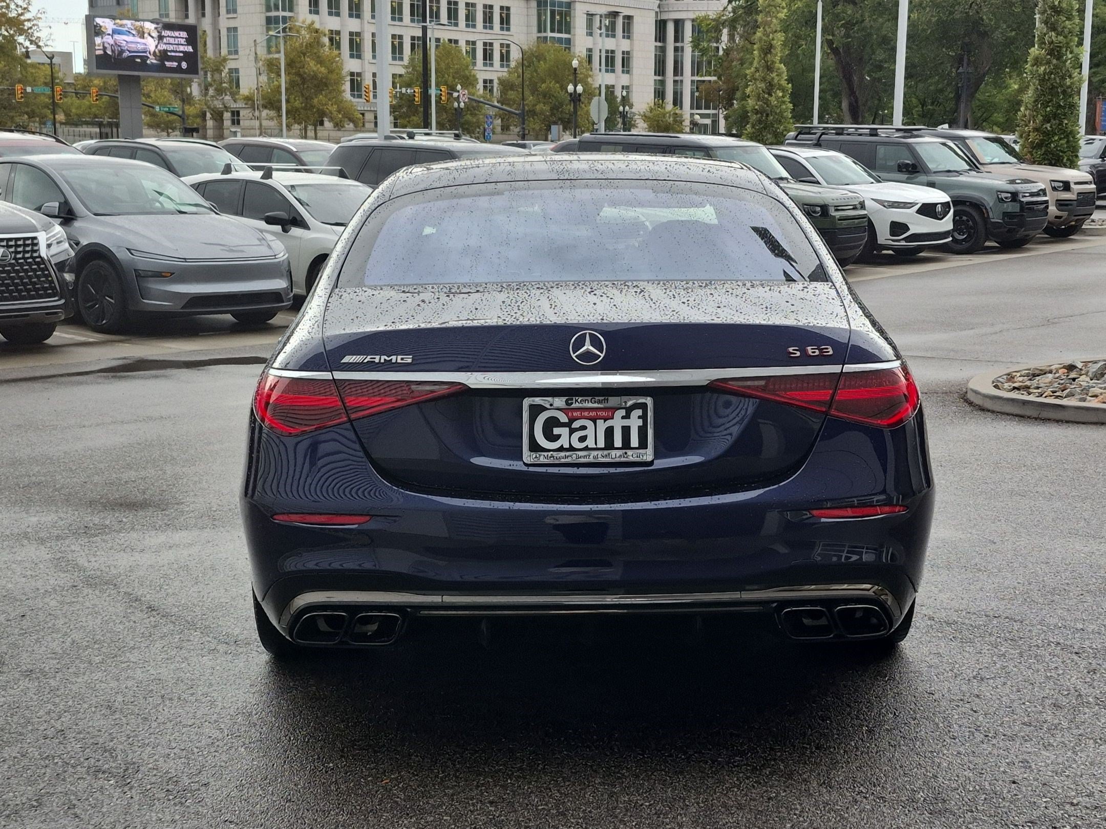 Certified Used 2025 MANUFAKTUR Signature Mystic Blue Metallic Mercedes-Benz AMG® S 63 E image 4