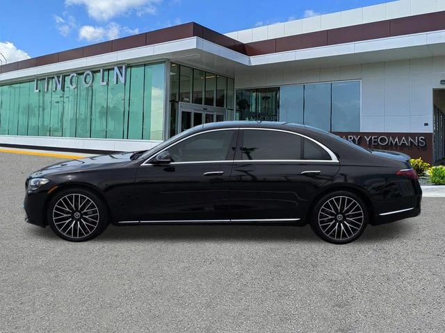 Used 2021 Obsidian Black Mercedes-Benz S 580 image 7