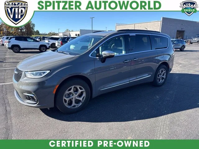 Used 2023 Ceramic Gray Clearcoat Chrysler Limited image 1