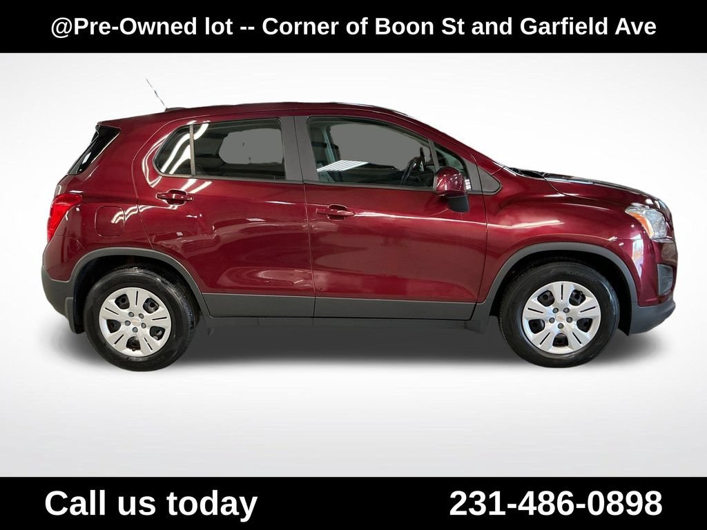 Used 2016 CRIMSON METALLIC Chevrolet LS image 8