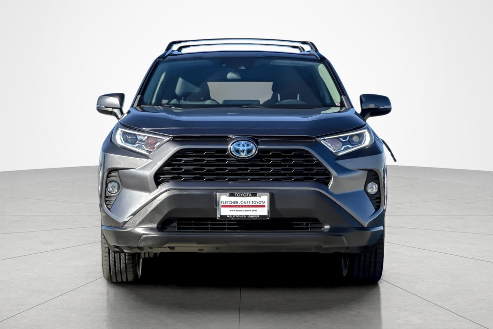 Used 2021 MAGNETIC GRAY Toyota Hybrid XLE image 8