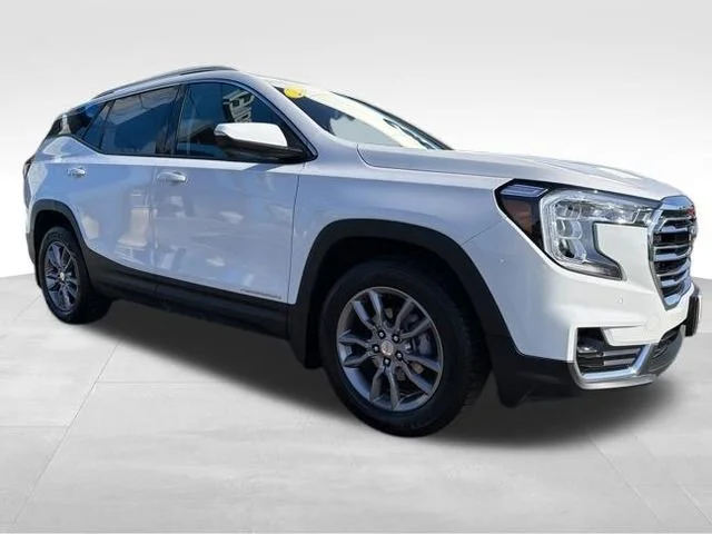 Used 2022 Summit White GMC SLT image 9