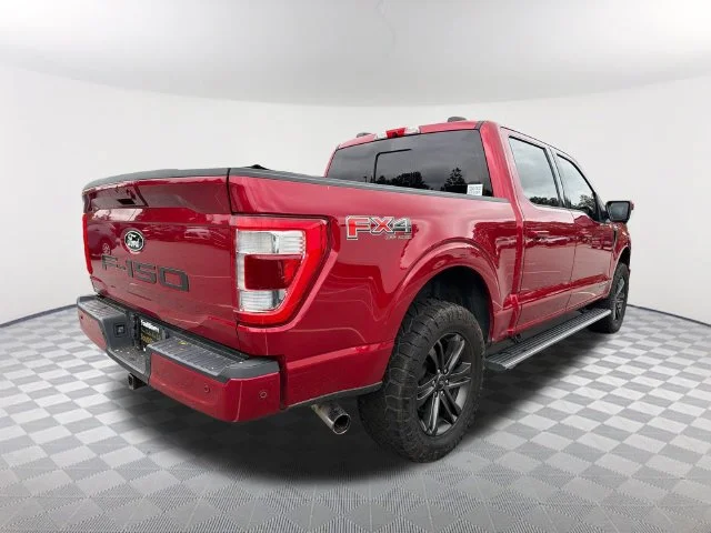 Used 2021 Red Ford LARIAT image 5