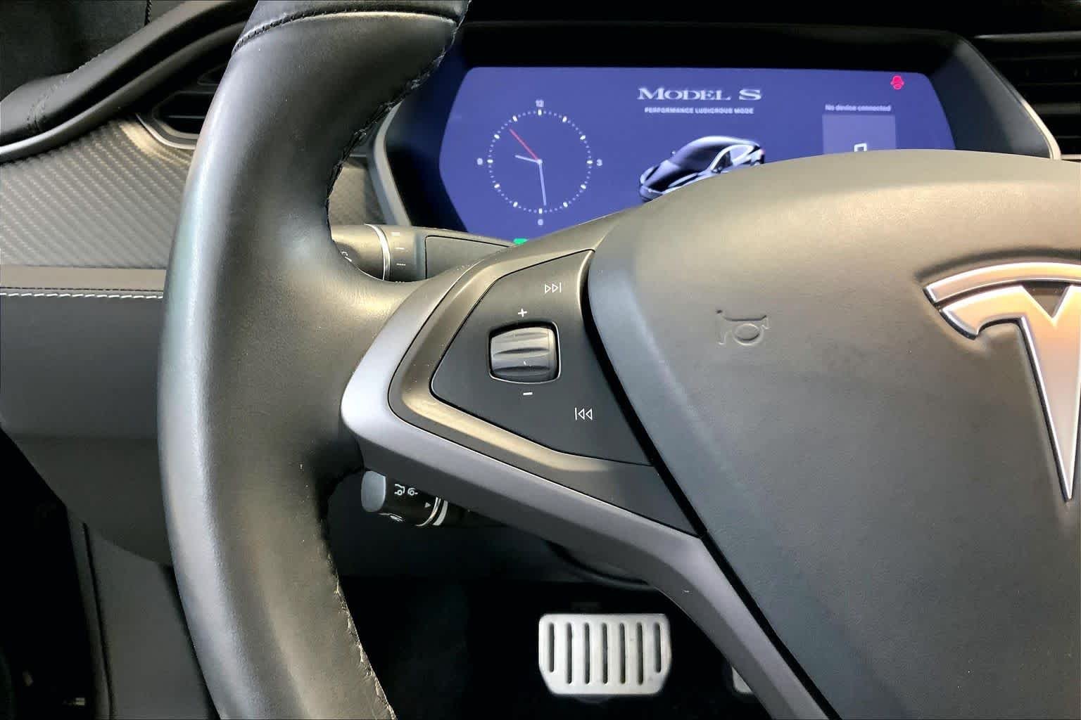 Used 2020 Solid Black Tesla Performance image 23