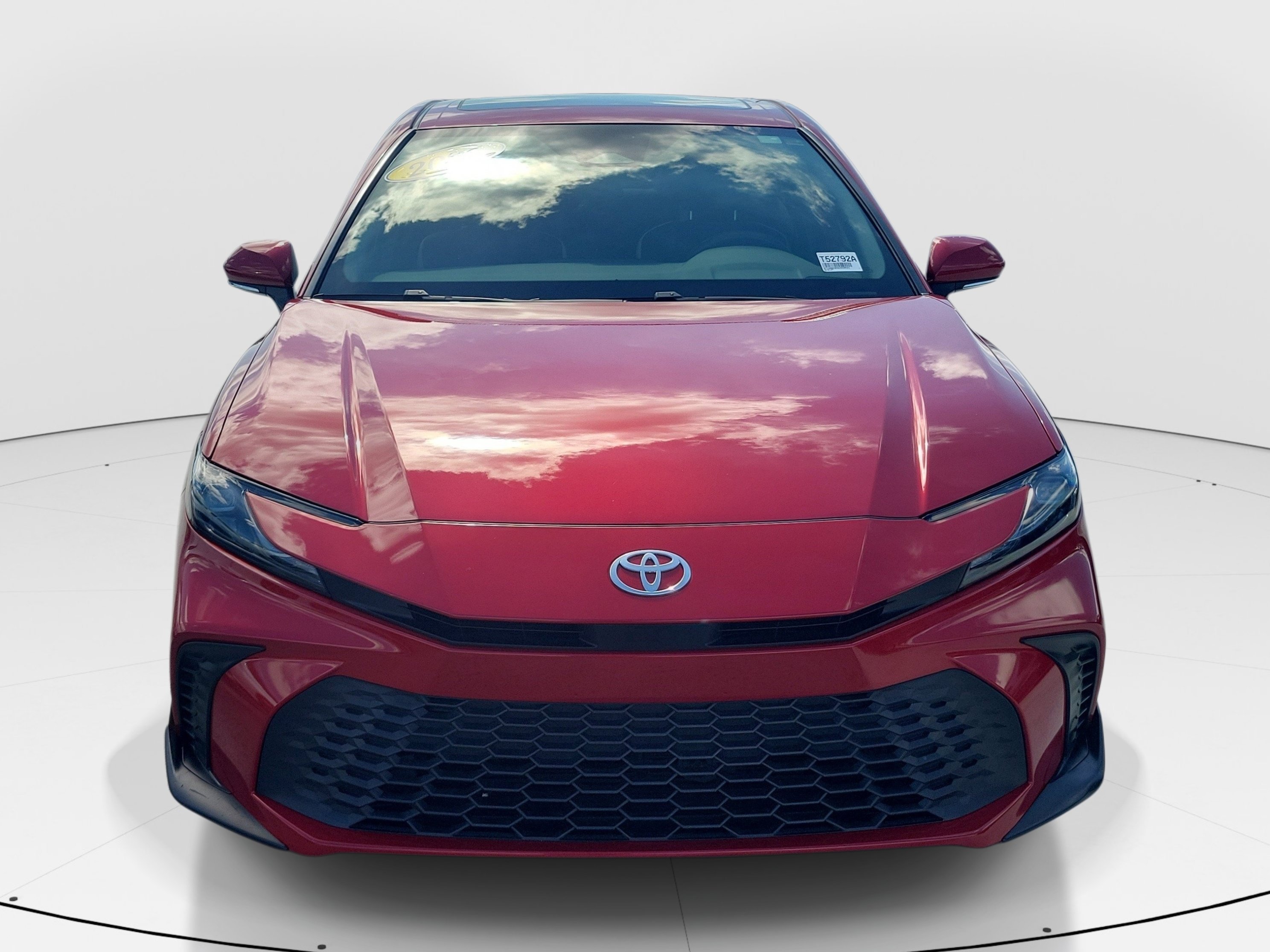 Used 2025 Red Toyota SE image 2