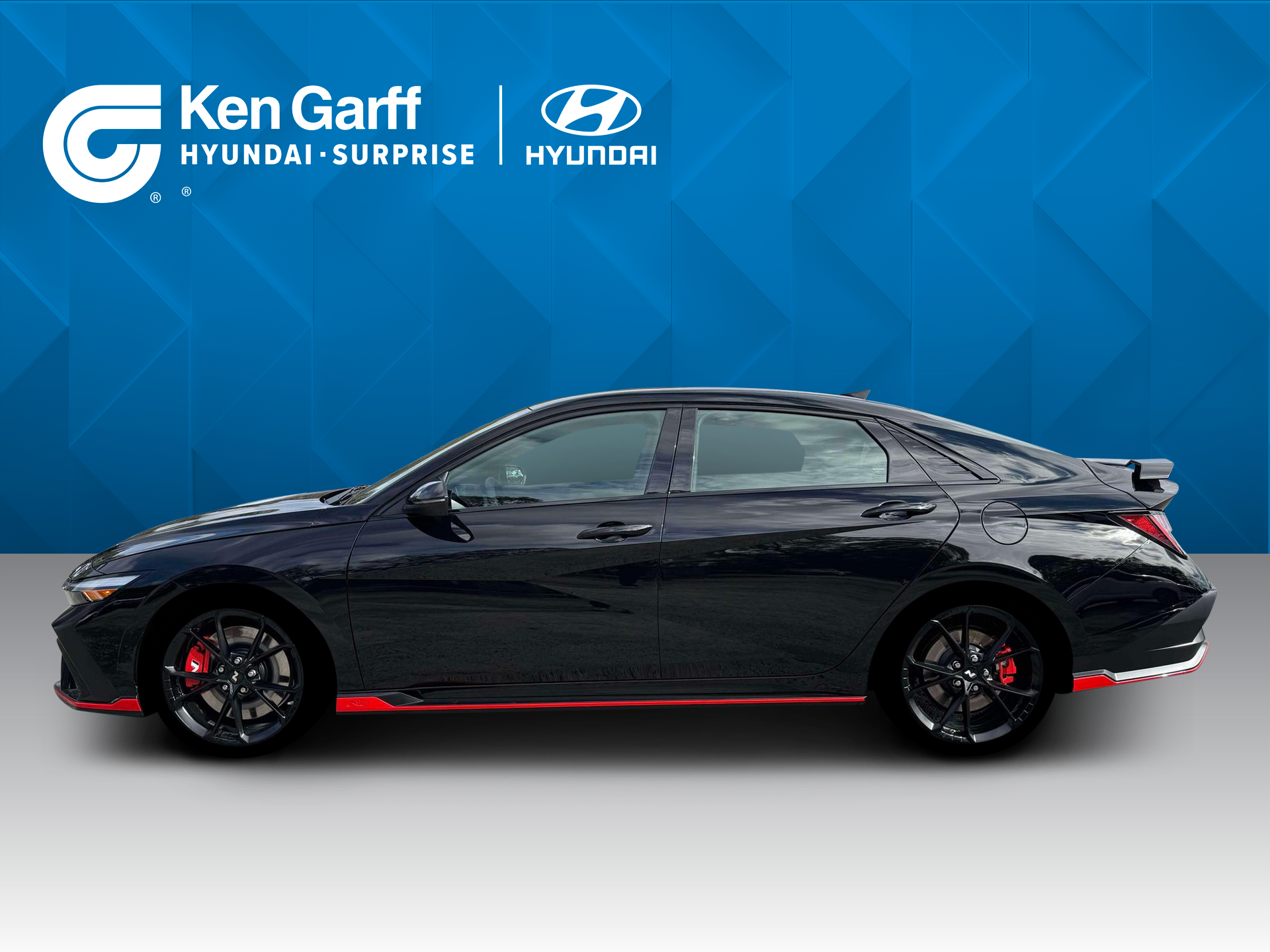 New 2026 Abyss Black Hyundai Sedan image 3