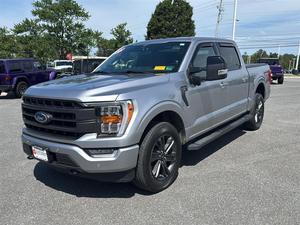 Used 2023 Iconic Silver Ford LARIAT image 2