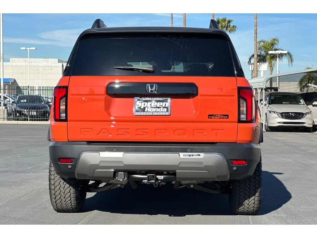 New 2026 Sunset Orange Honda TrailSport Elite image 5