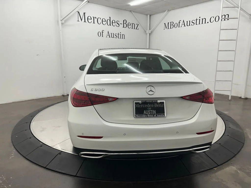 New 2026 White Mercedes-Benz C 300 image 6