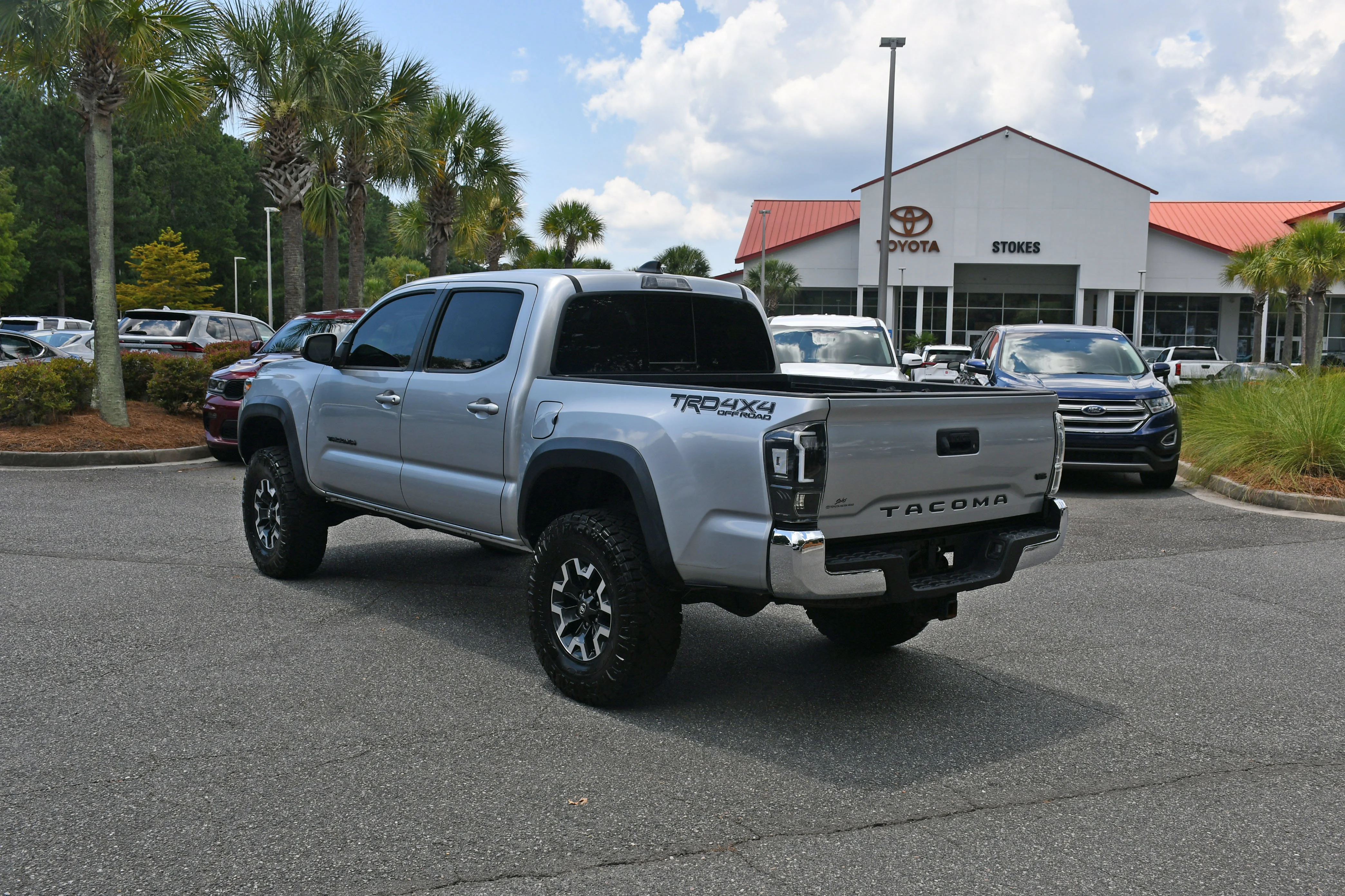 Used 2022 Silver Toyota TRD Off-Road image 3