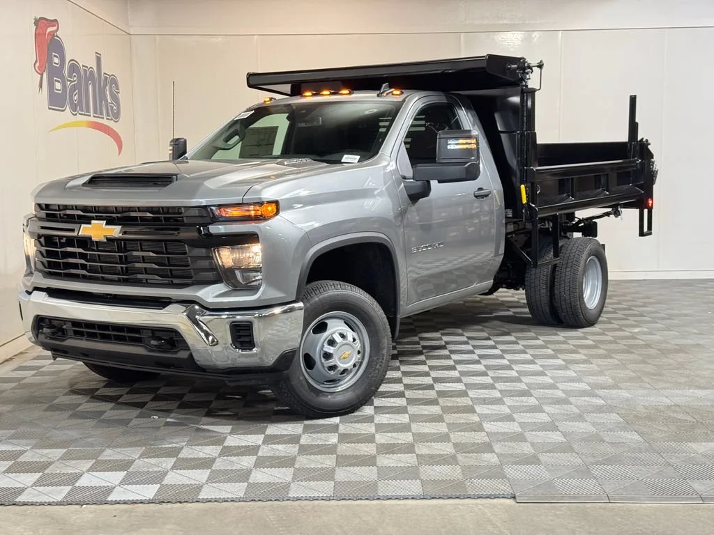 New 2026 Sterling Gray Metallic Chevrolet Work Truck image 2
