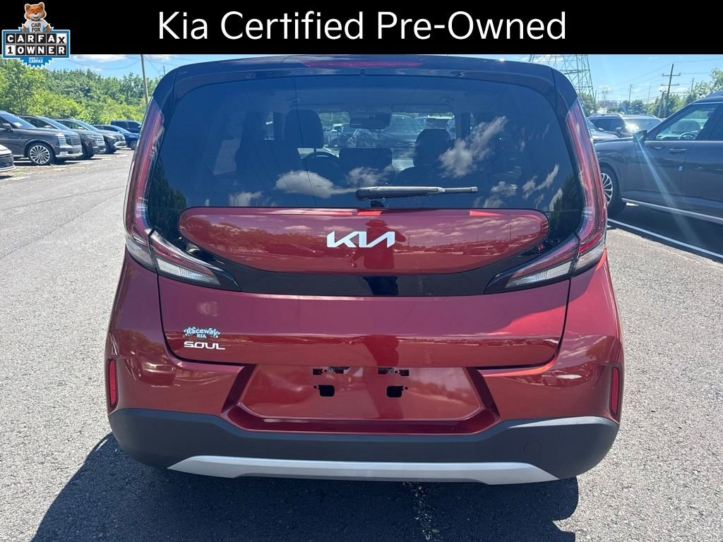 Certified Used 2023 Orange Kia LX image 9