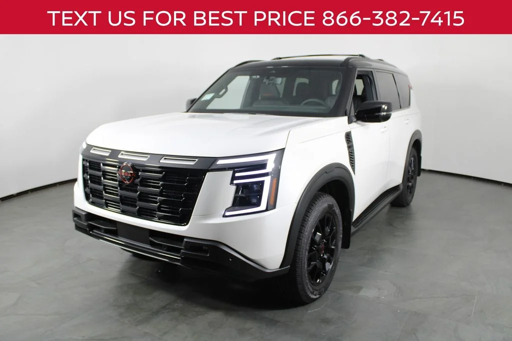 New 2026 Aspen White TriCoat / Super Black Two-tone Nissan PRO-4X® image 1