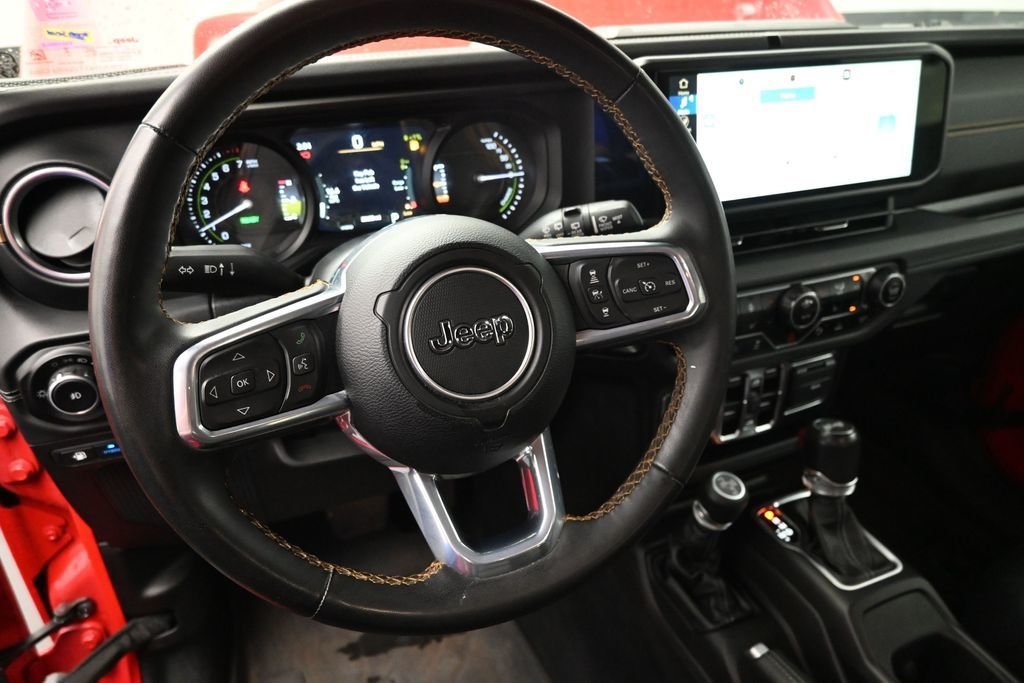 Used 2024 Red Jeep Sahara 4xe image 23