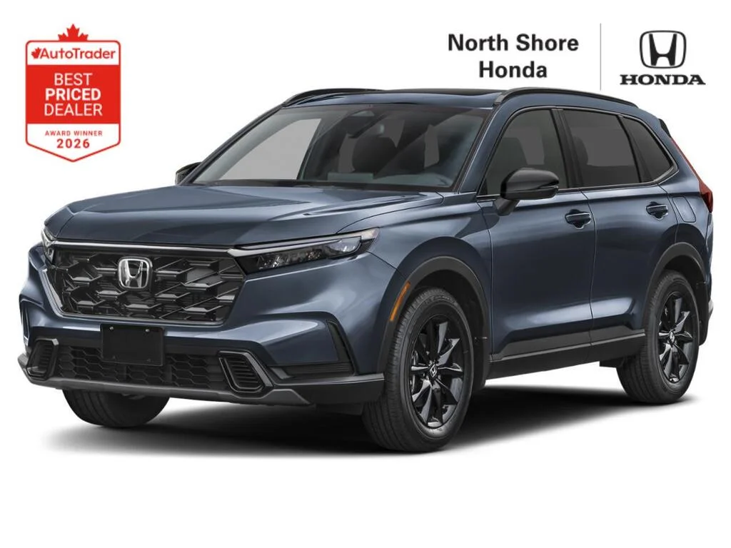New 2026 Meteoroid Gray Metallic Honda SPORT HYBRID Smart power for every road ahead image 1