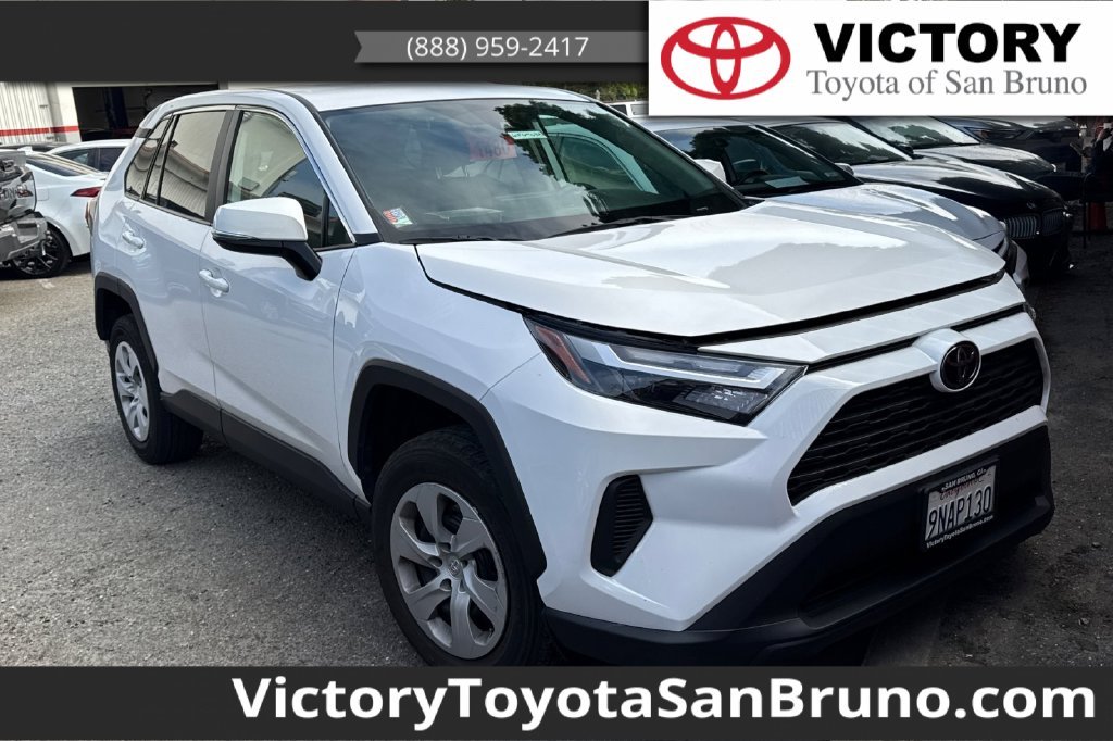 Used 2024 White Toyota LE image 1